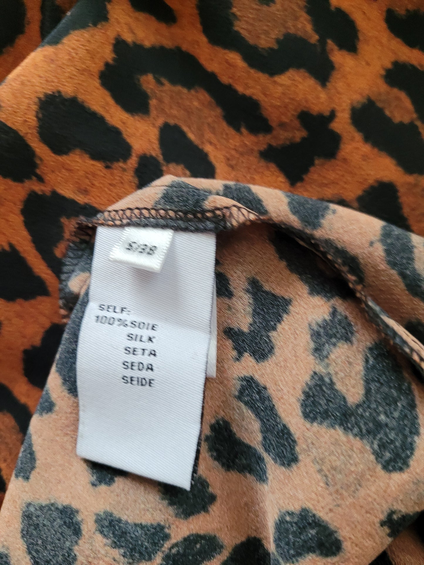 Robe imprimé léopard