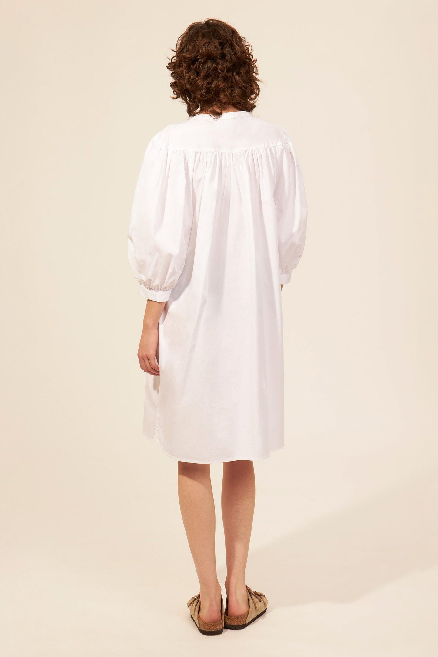 Vestido de popelina Kira