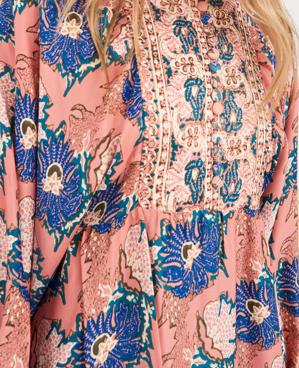 Robe courte imprimée Abbye