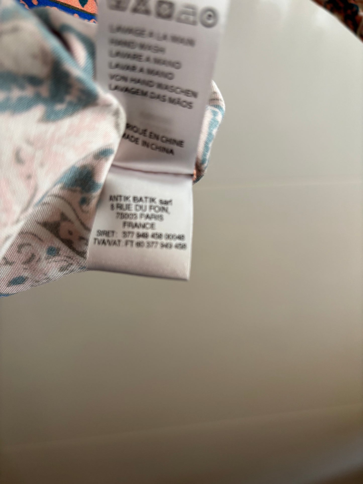 Robe courte imprimée Abbye