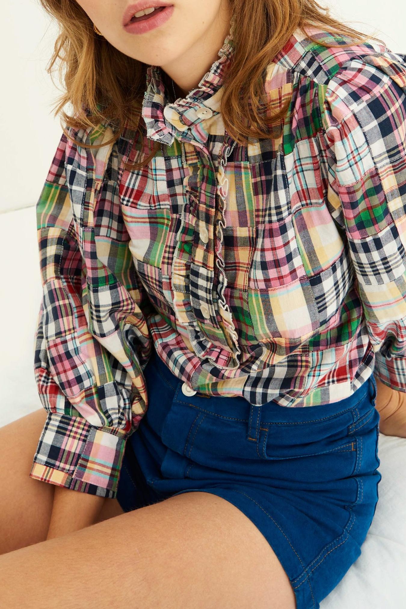Blusa de patchwork Alama - Multicolor