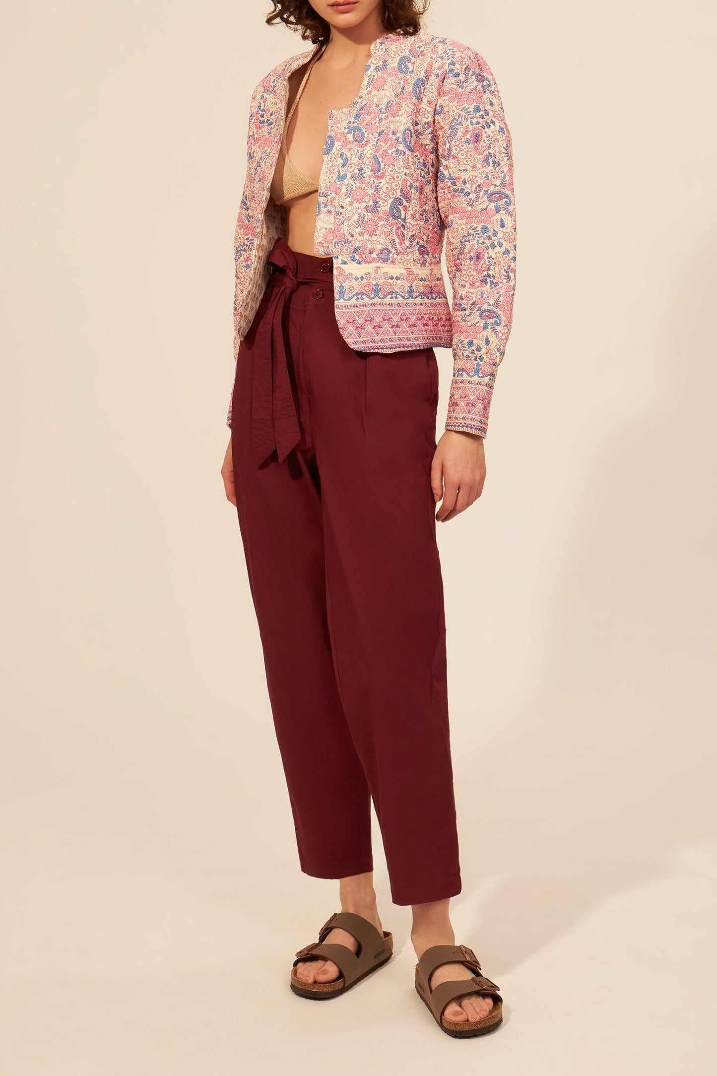 Veste matelassée en coton Hélène