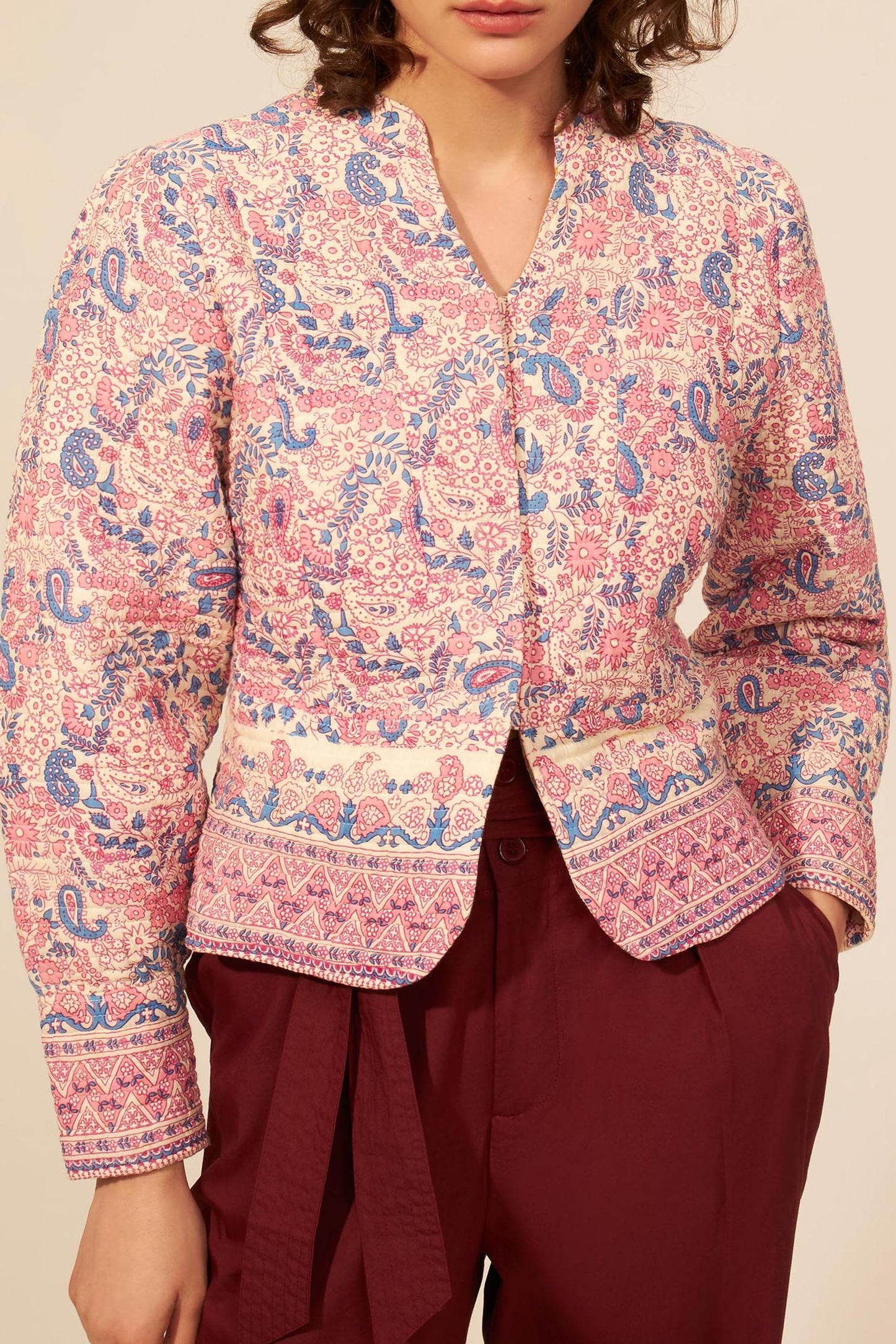 Veste matelassée en coton Hélène