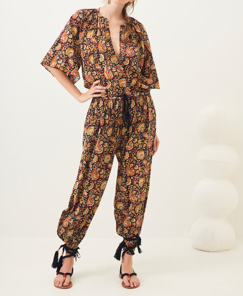 Chérie printed harem pants
