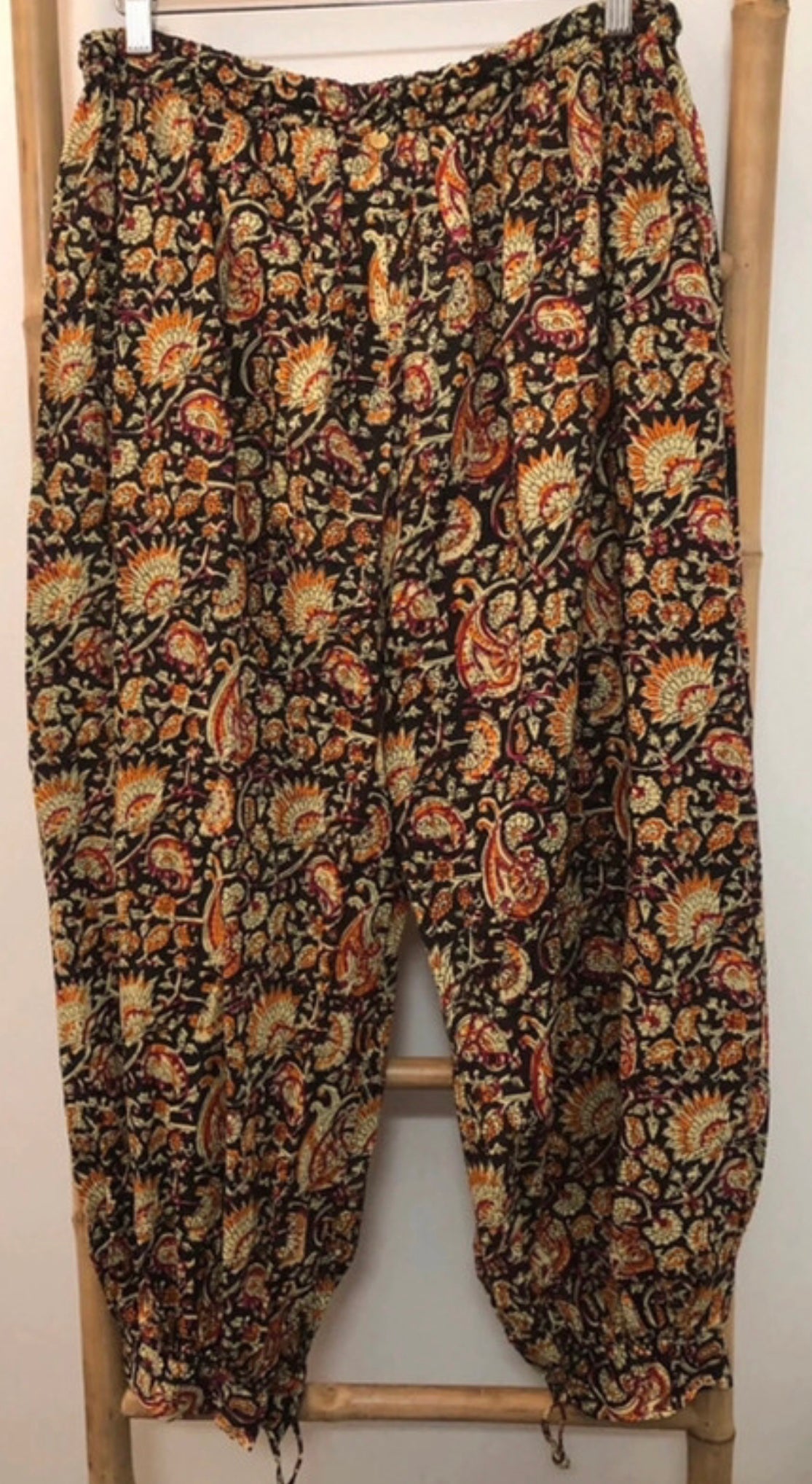 Chérie printed harem pants