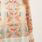 Ania embroidered cotton and tulle blouse