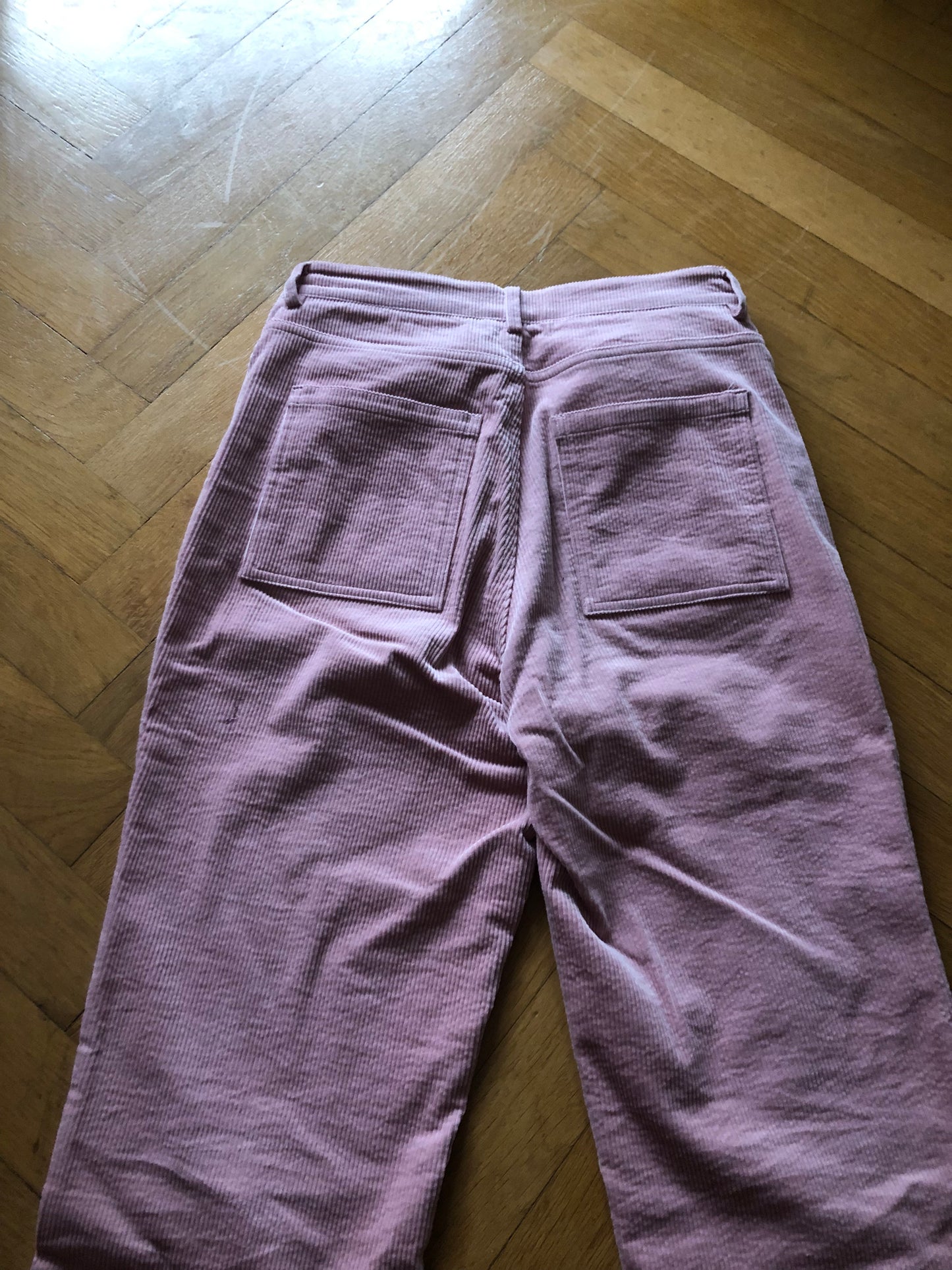 pantalones mona de terciopelo