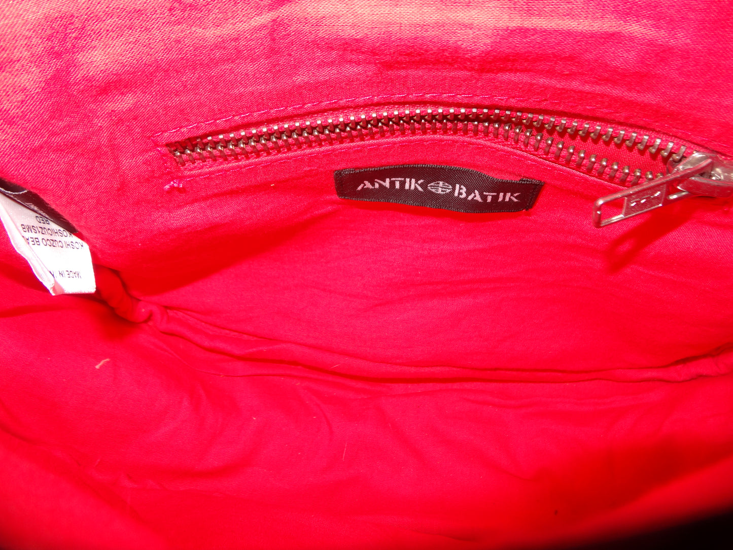 Sac rouge modèle Koshi Cuzco