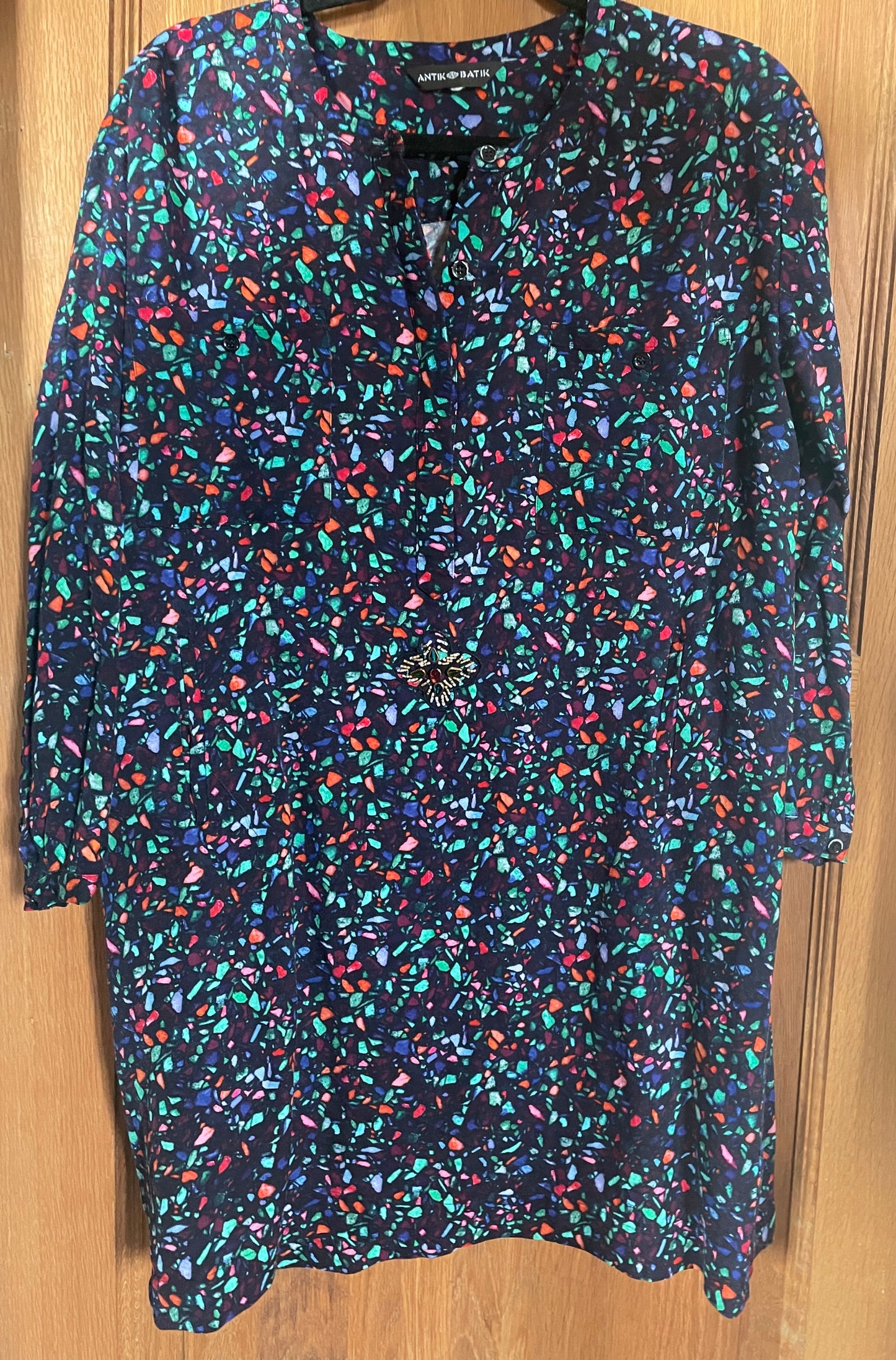 Vestido túnica Terazza Idje Navy