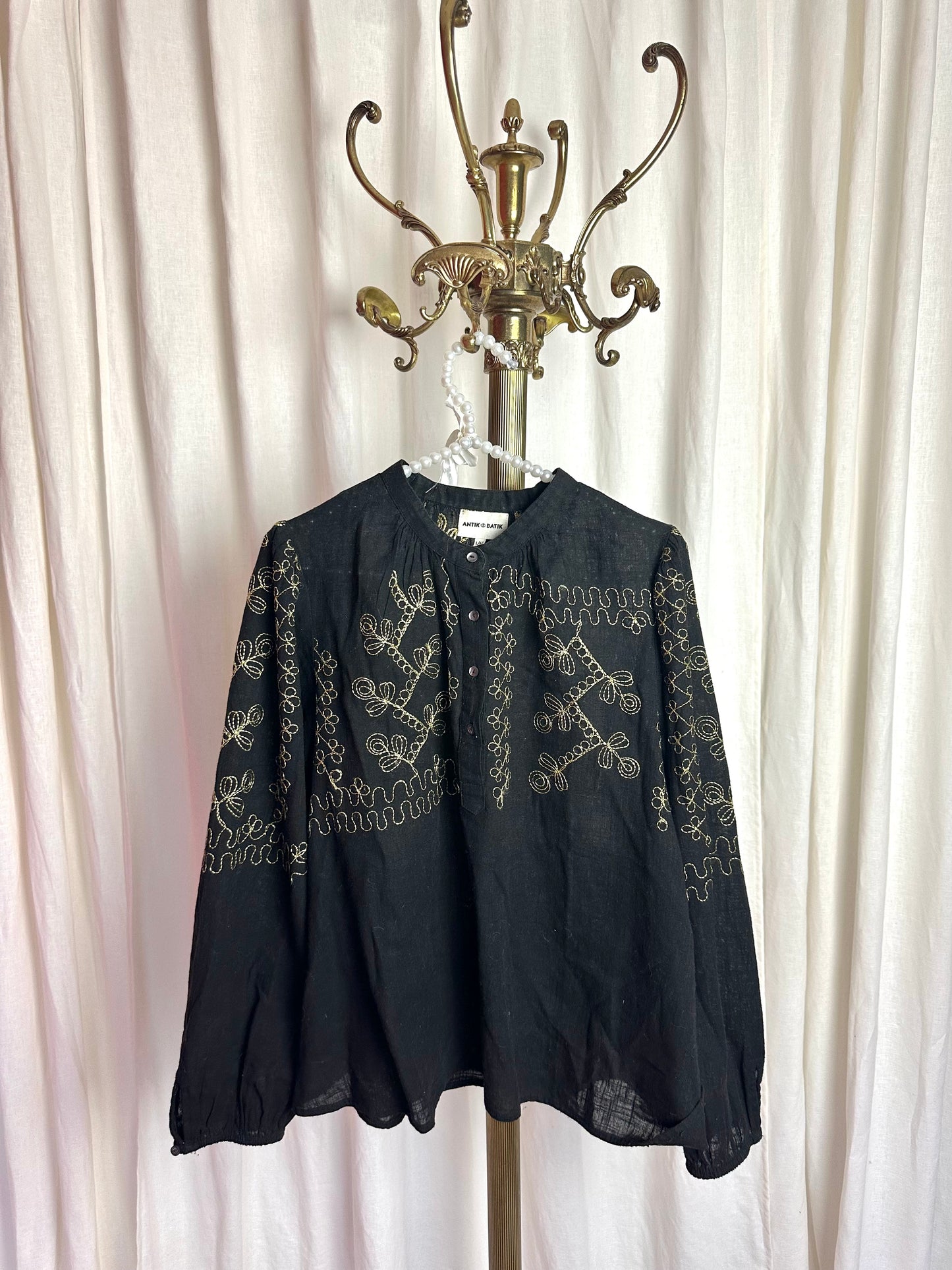 Blouse brodée Oriane