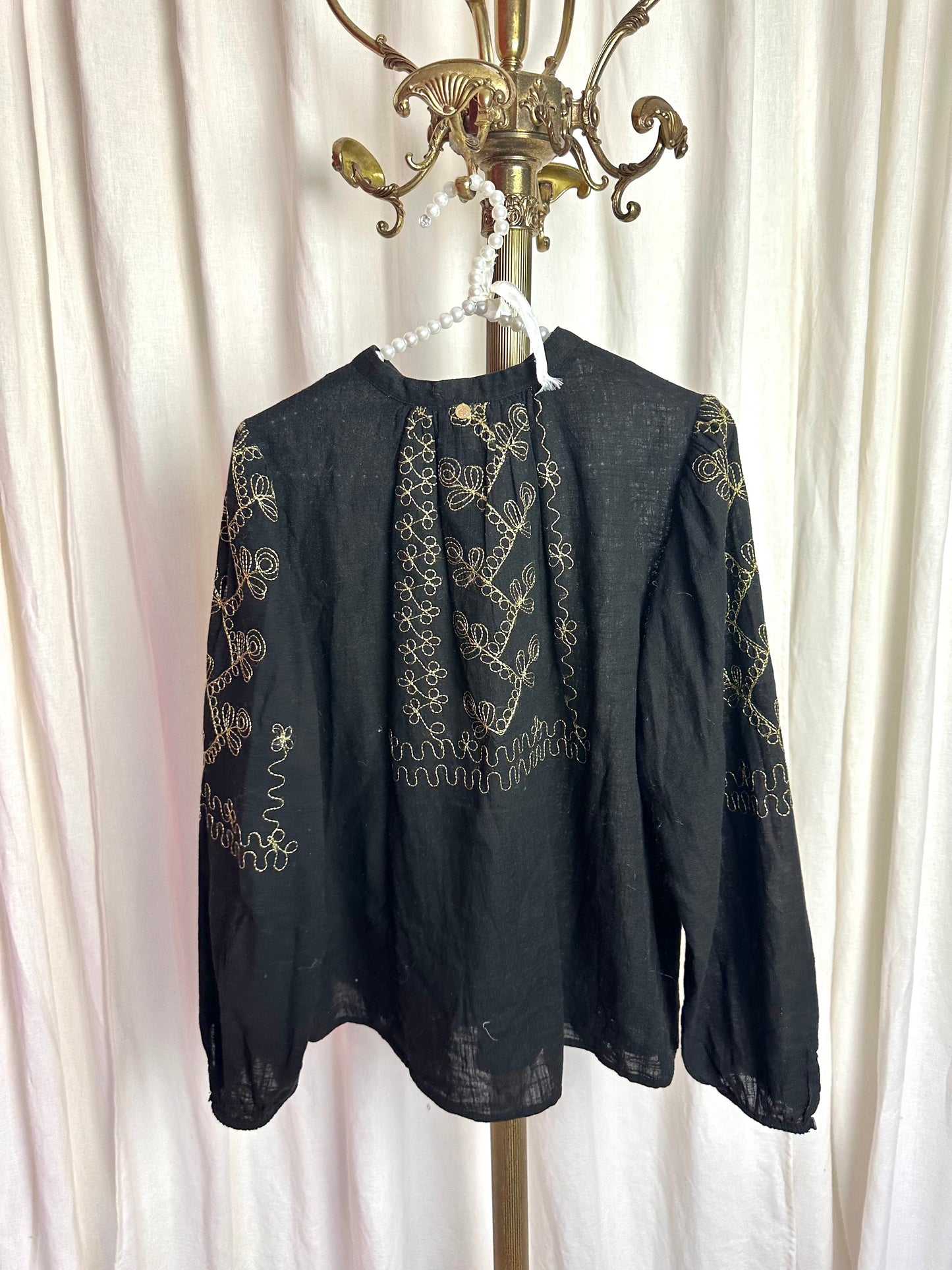 Blouse brodée Oriane