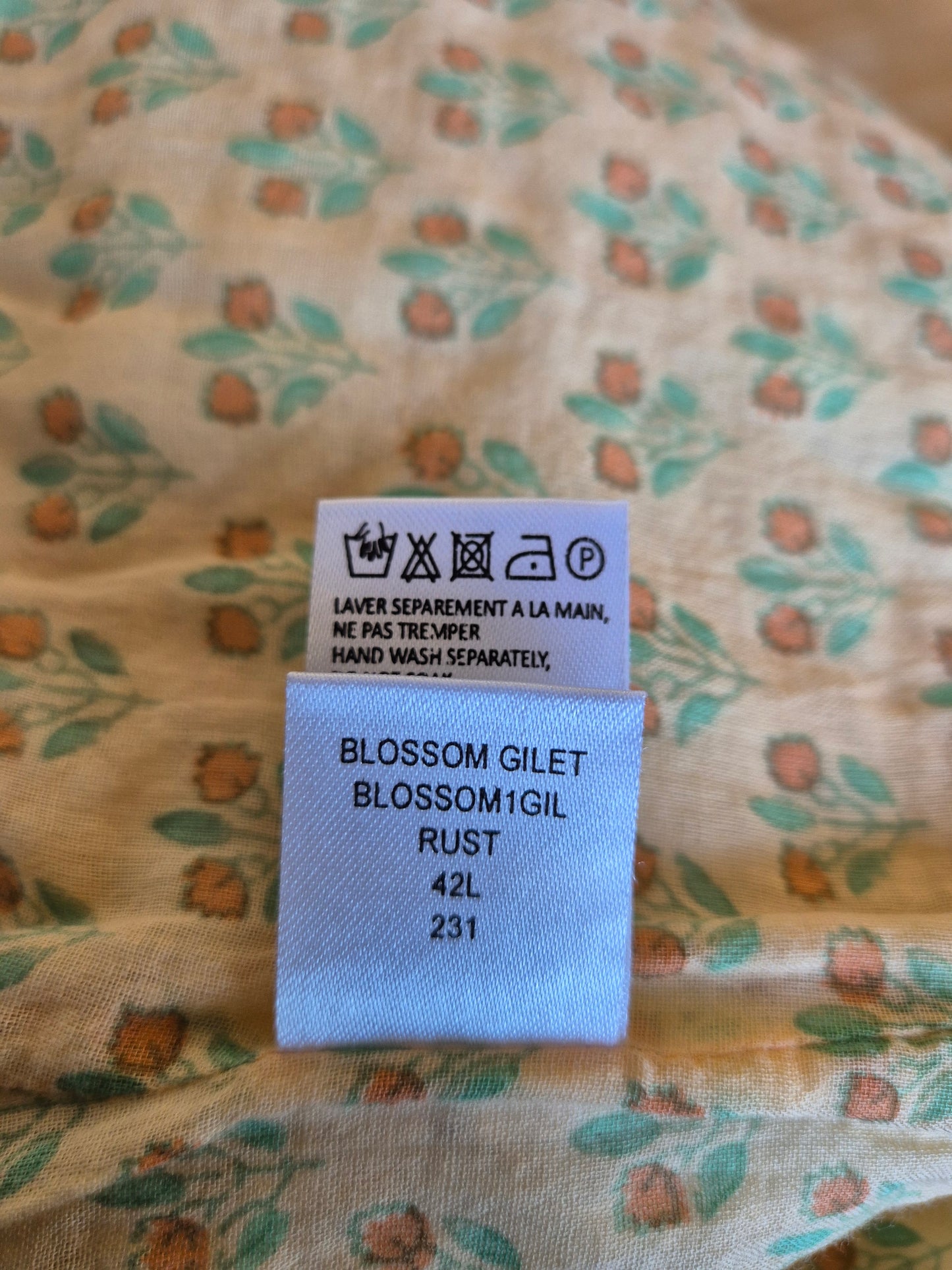 gilet blossom