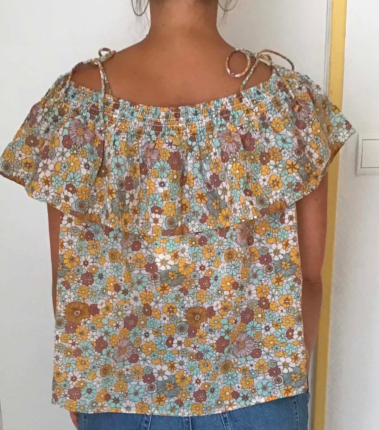 Top Marty Antik Batik Anis