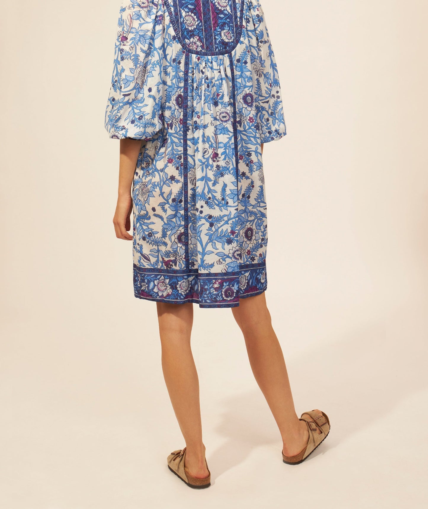 vestido midi Salma estampado