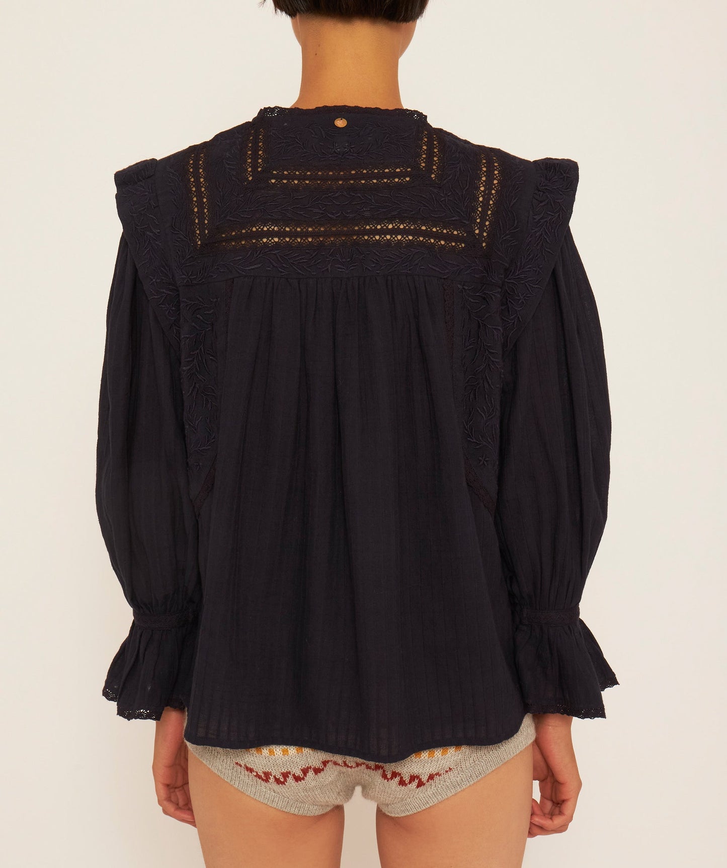 Chemisier brodé Bernardo
