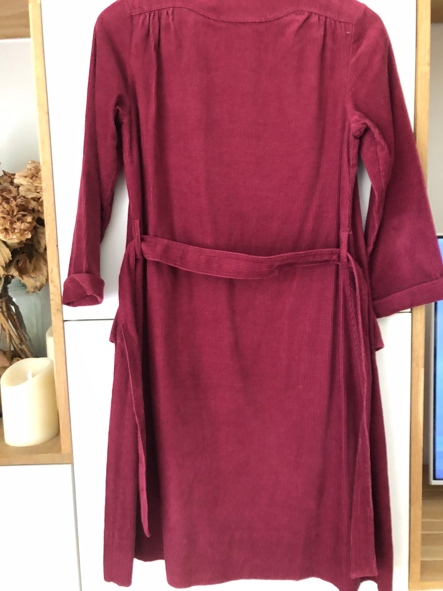 Robe en velours côtelé Foly