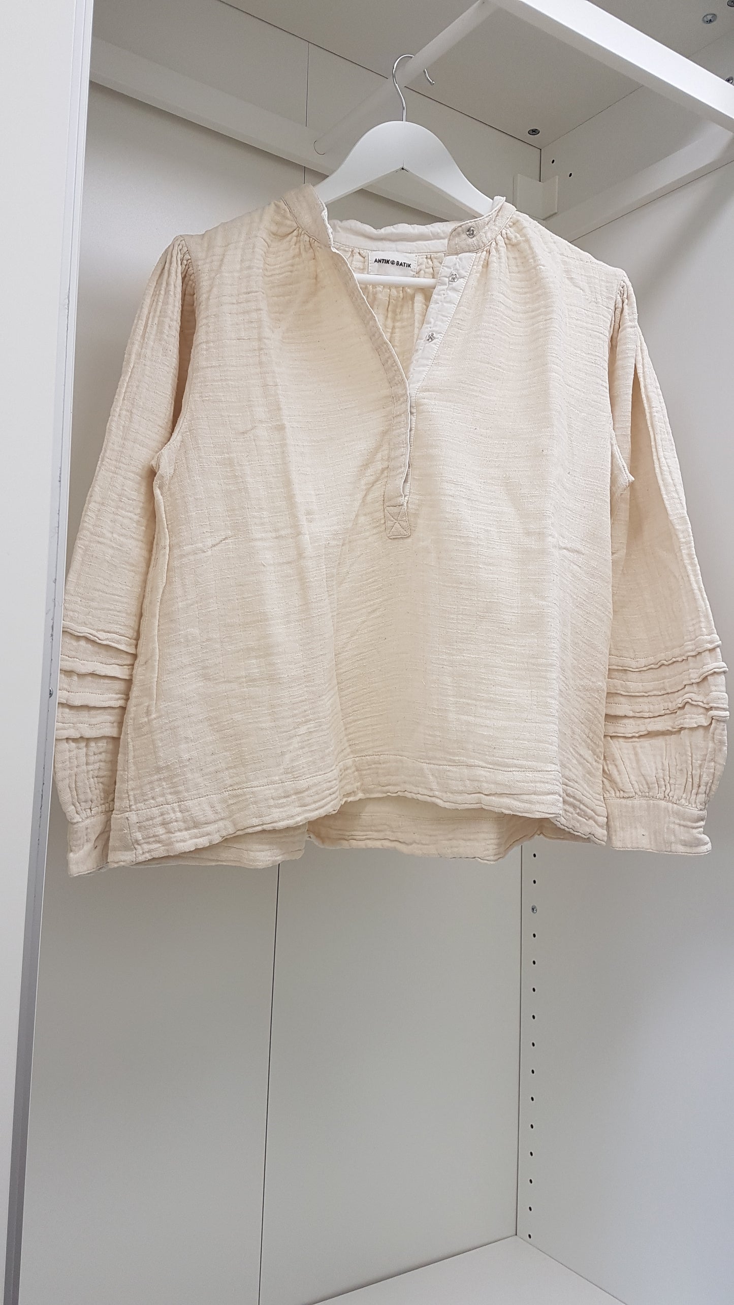 Blusa blanca crudo