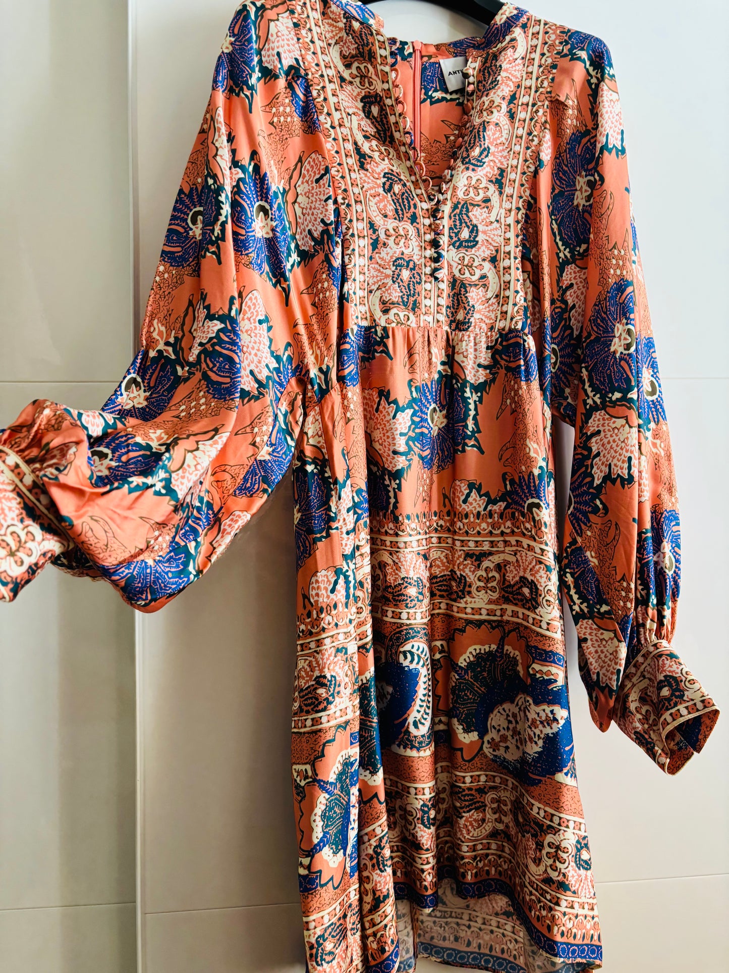 Robe courte imprimée Abbye