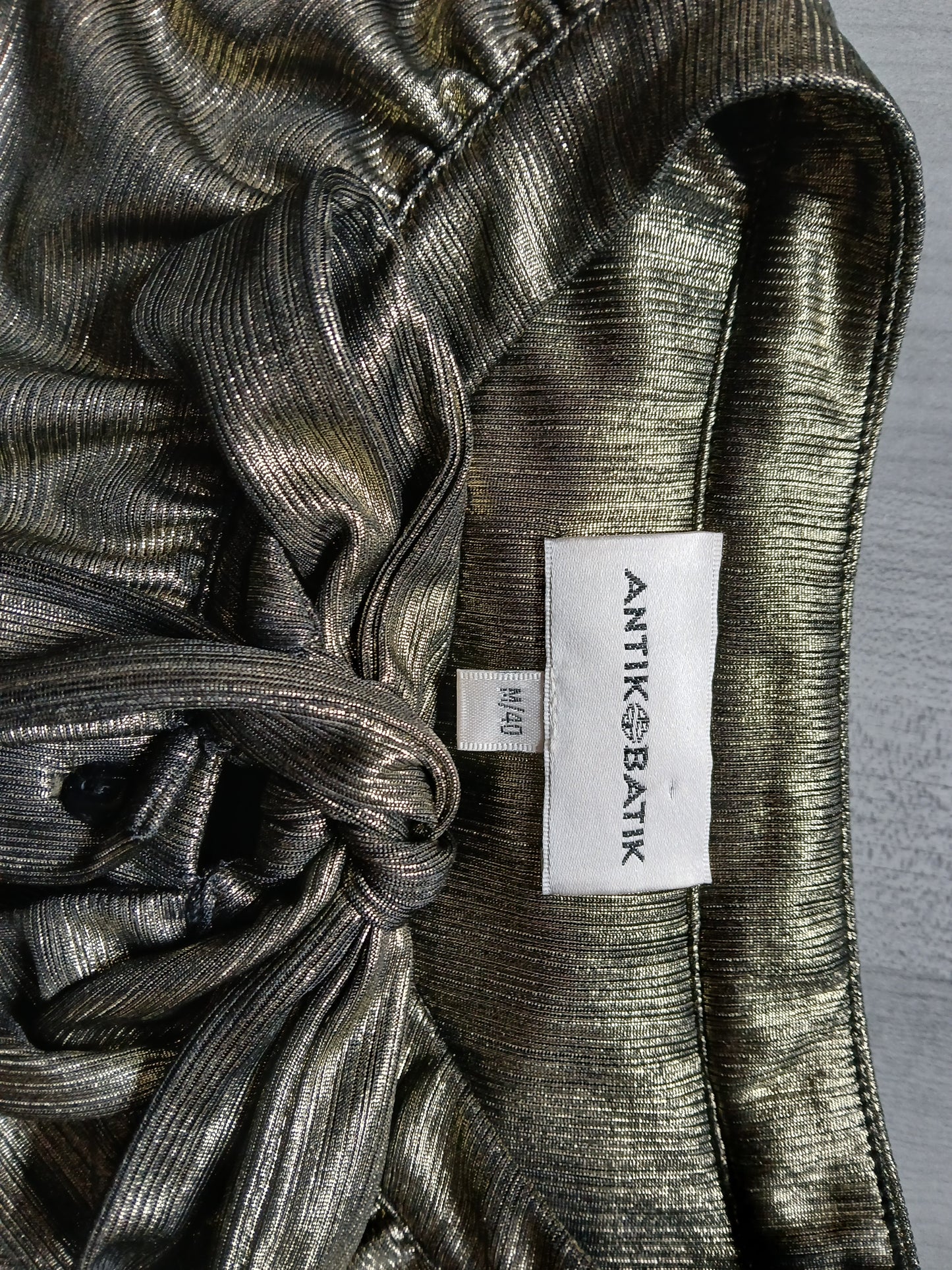 Blouse métallisée Gowly