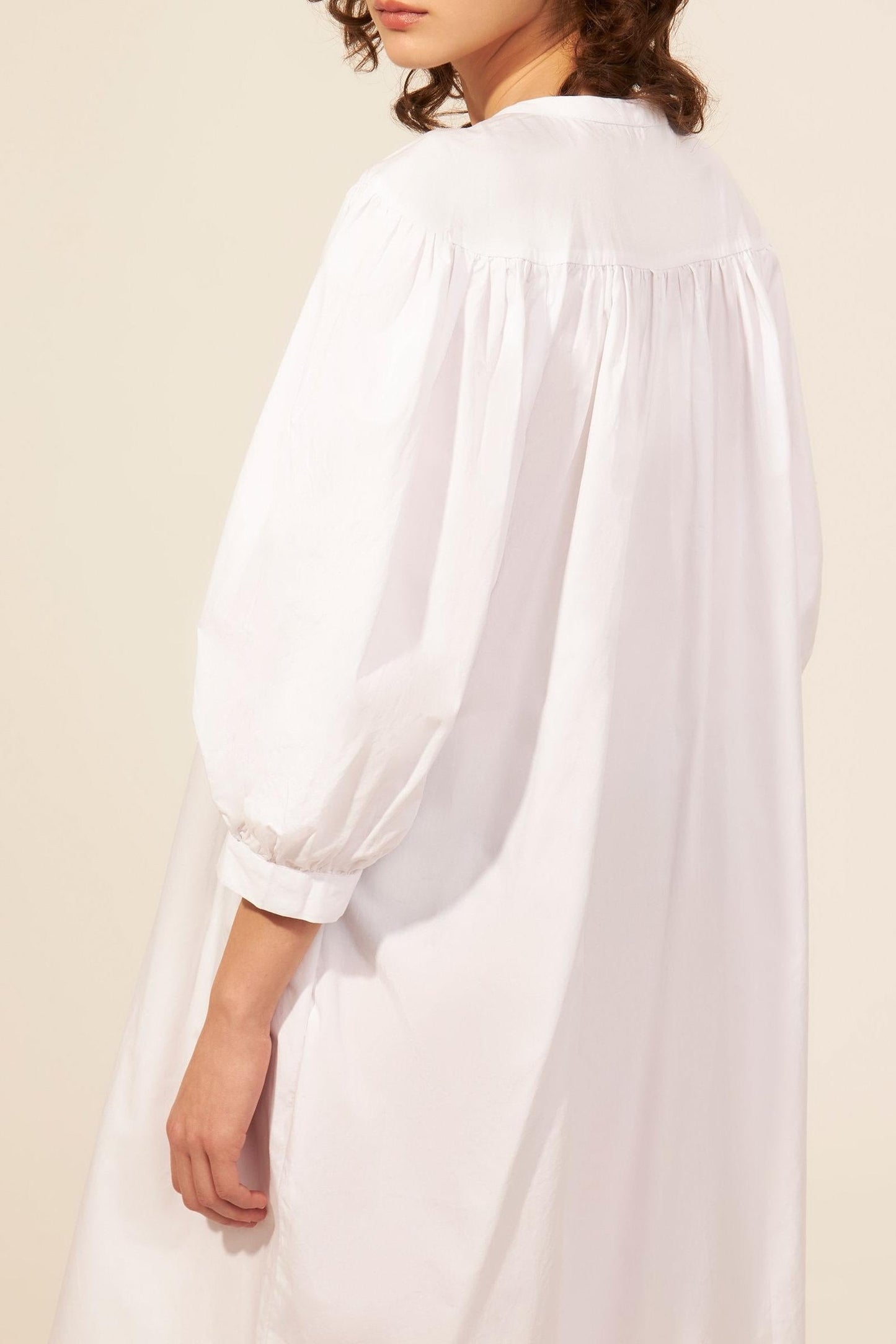 Vestido de popelina Kira