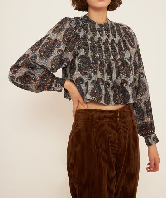 Blouse crop-top Elia