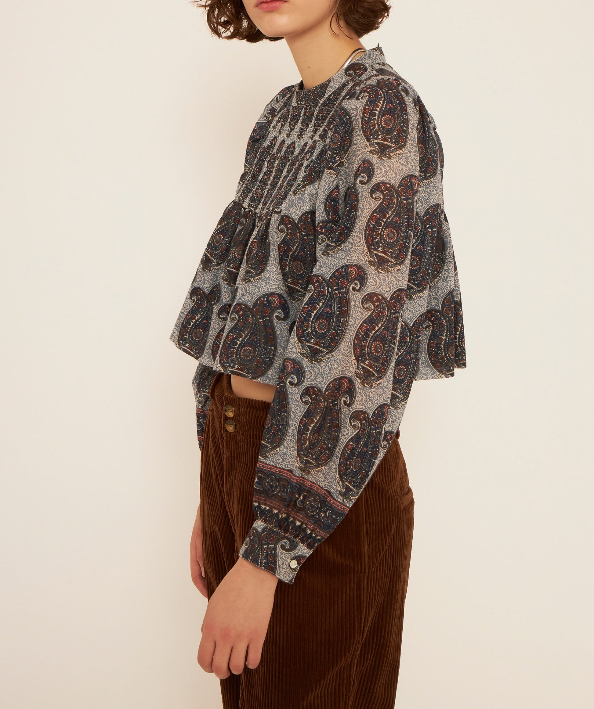 Blouse crop-top Elia