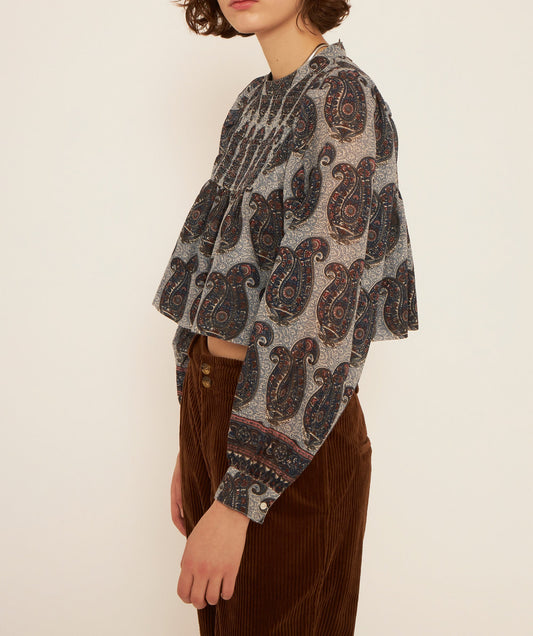 Blouse crop-top Elia