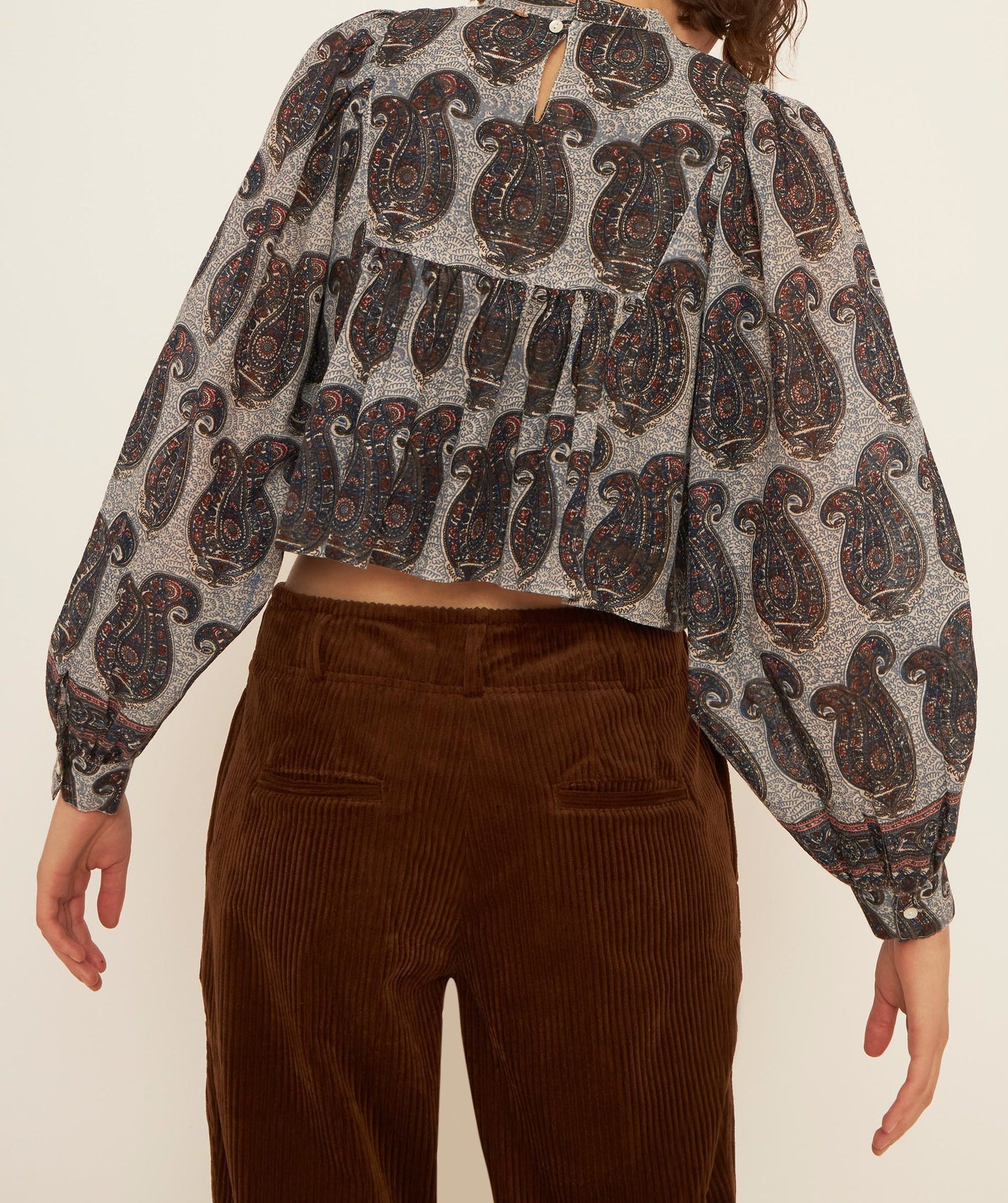 Blouse crop-top Elia