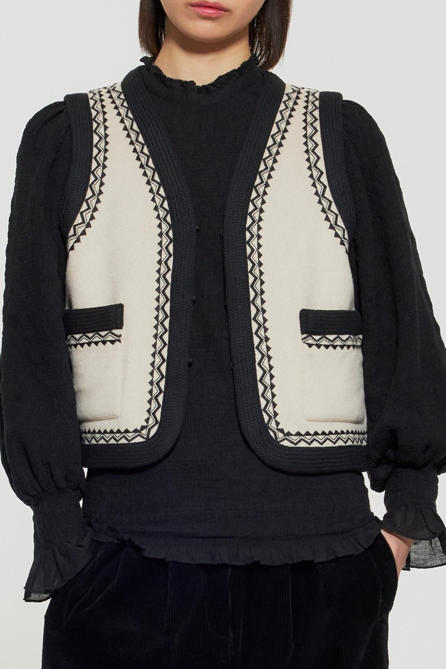 Chaleco sin mangas Wilma