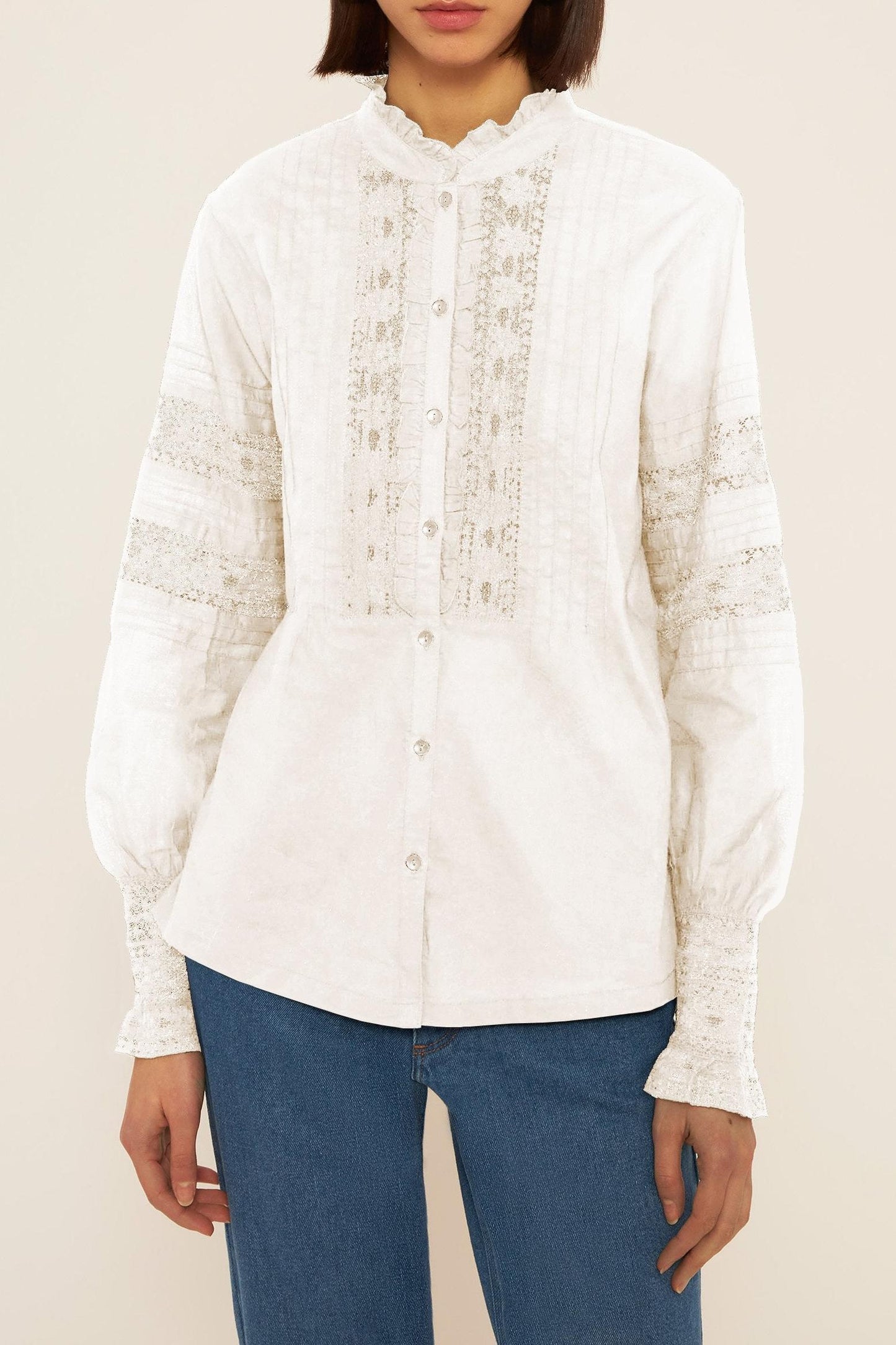 Davina embroidered blouse