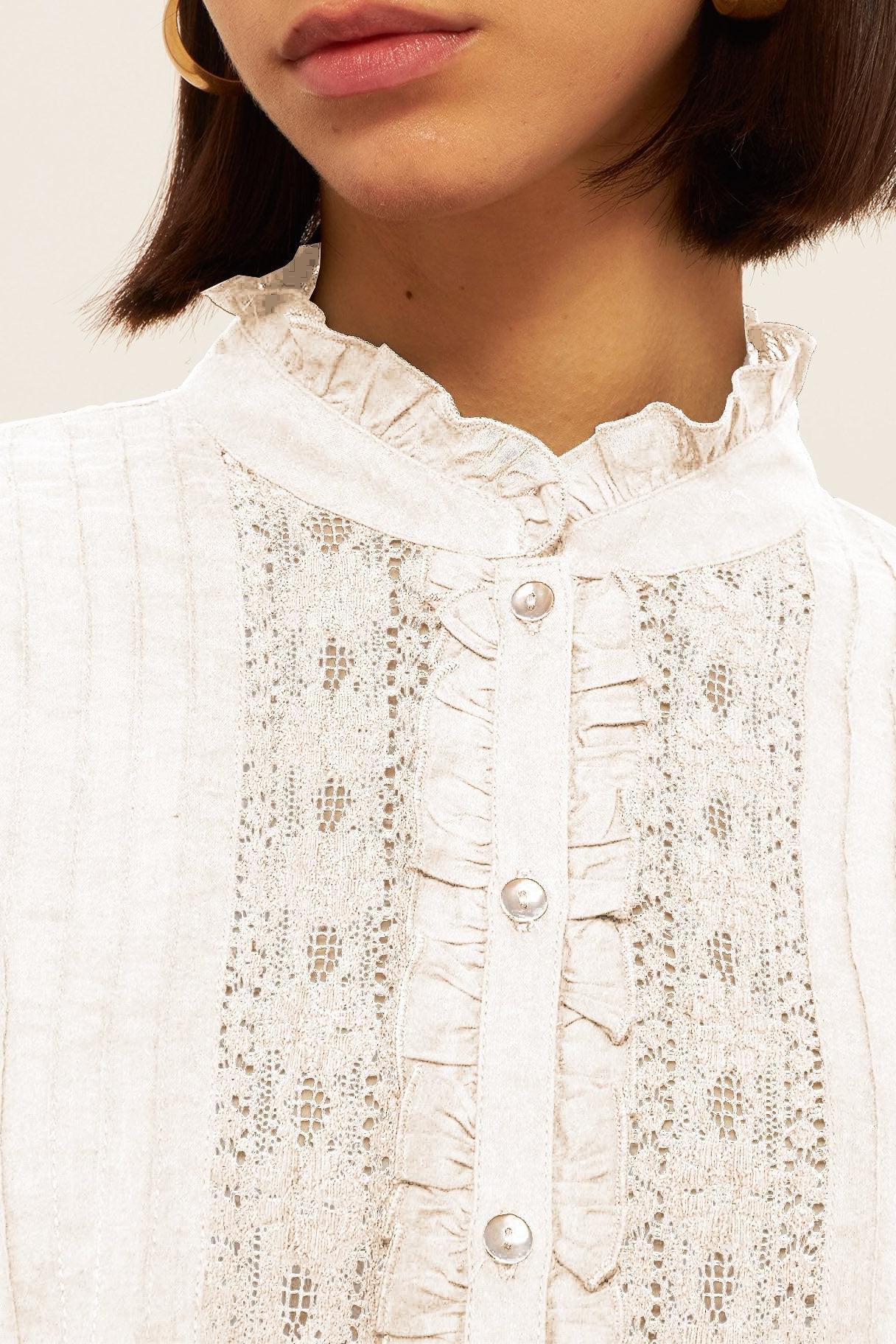 Davina embroidered blouse