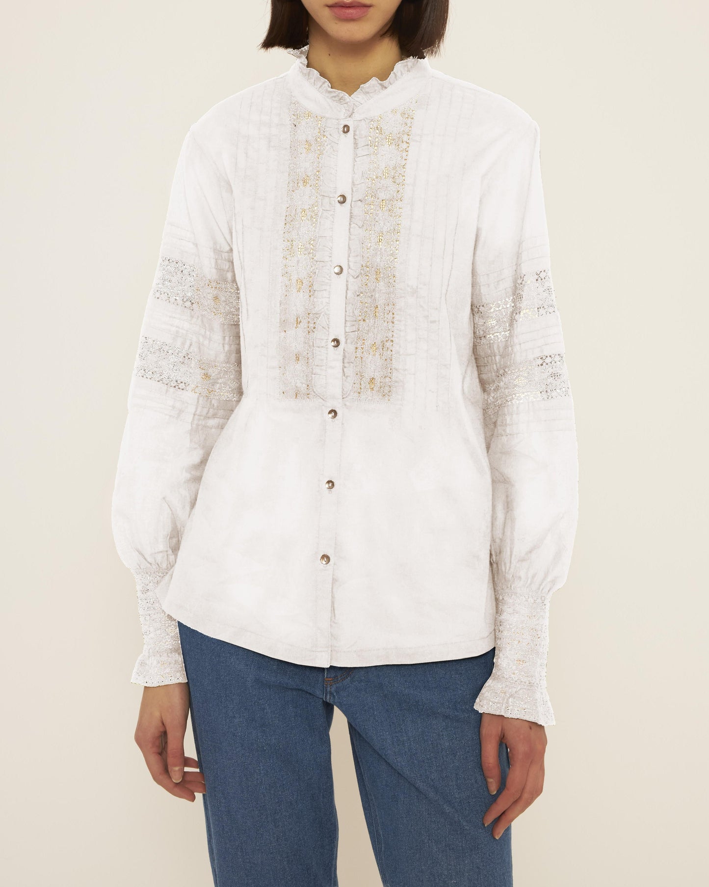 Davina embroidered blouse