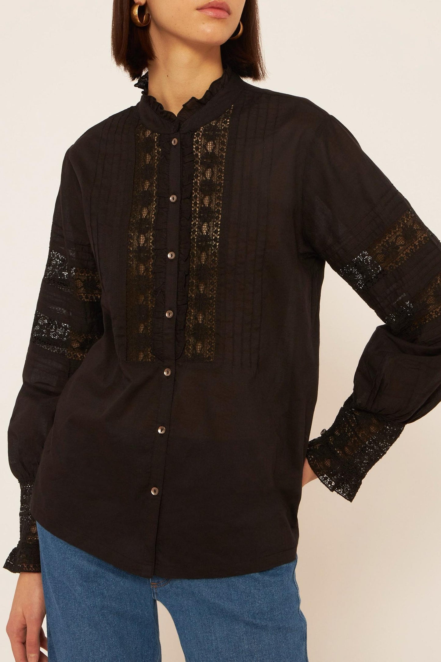 Davina embroidered blouse