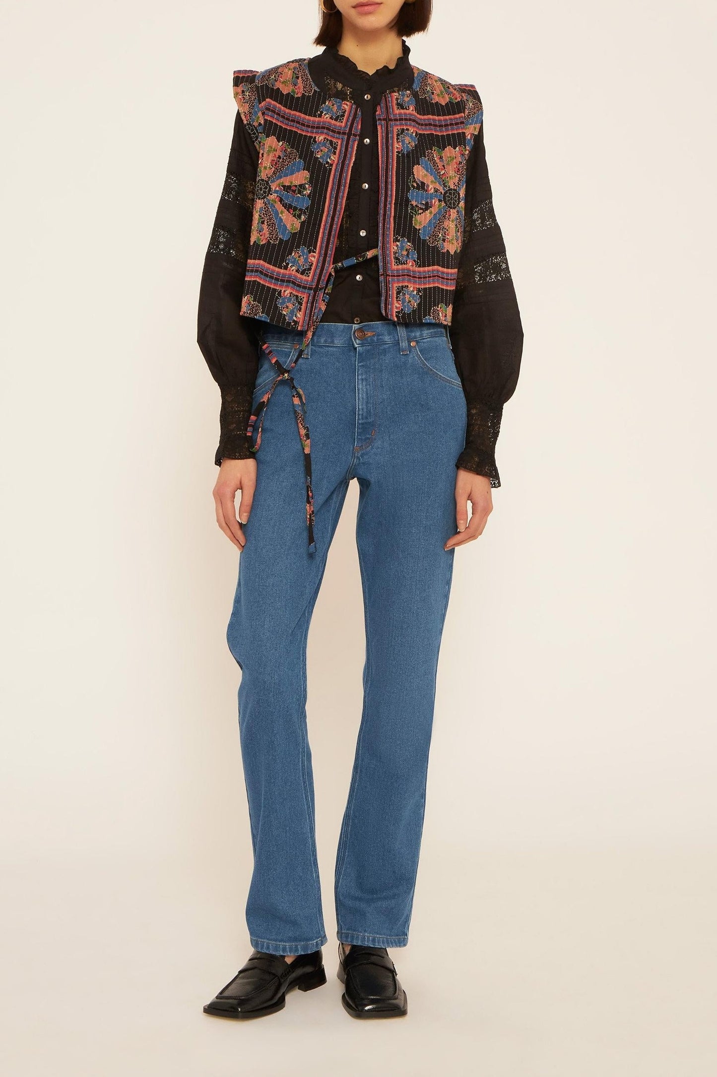 Davina embroidered blouse