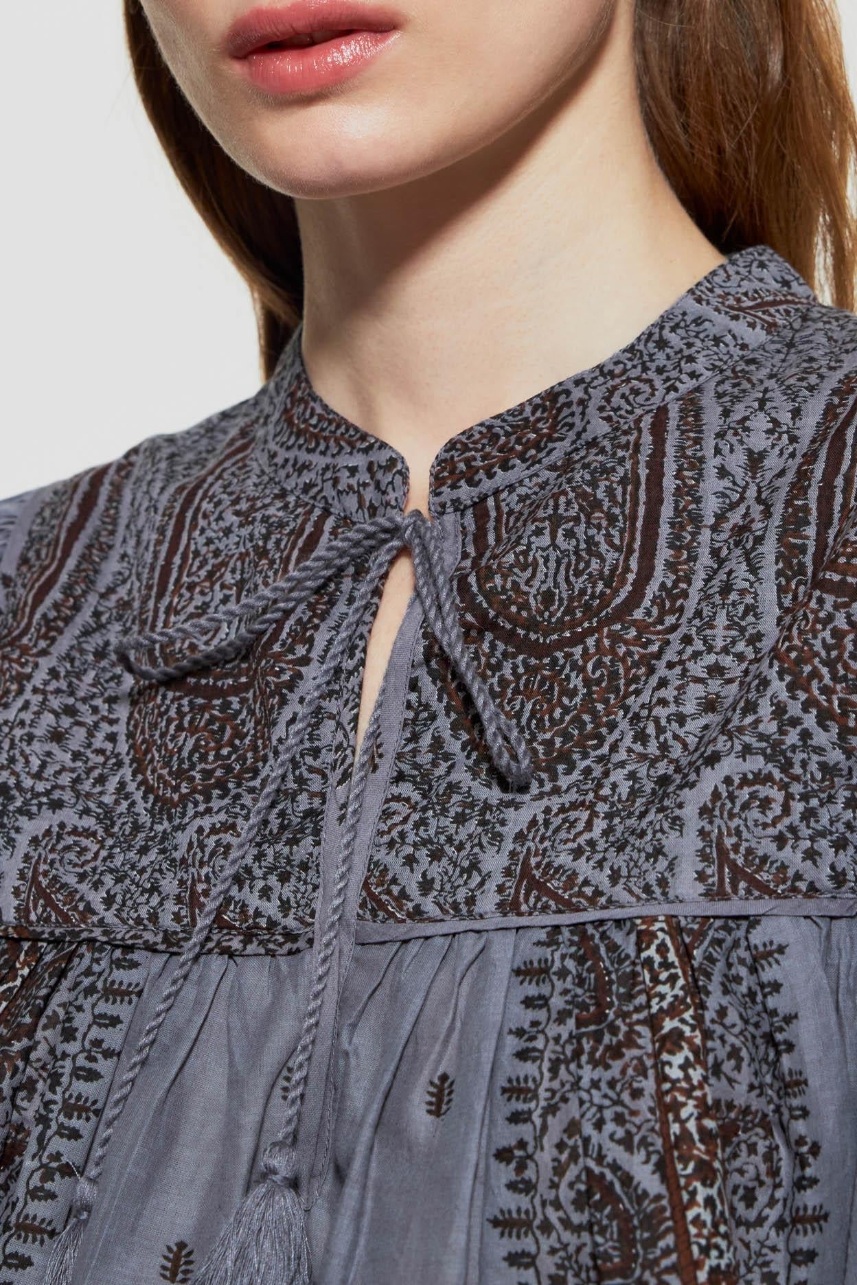 Blouse imprimée Hida