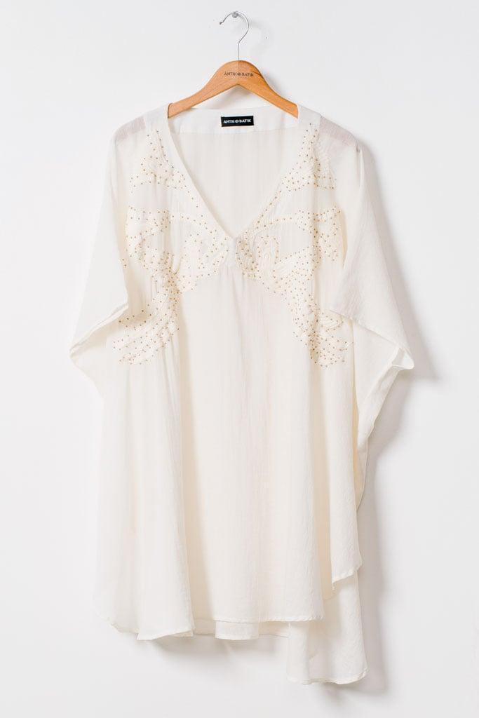 Caftán de cuco blanco