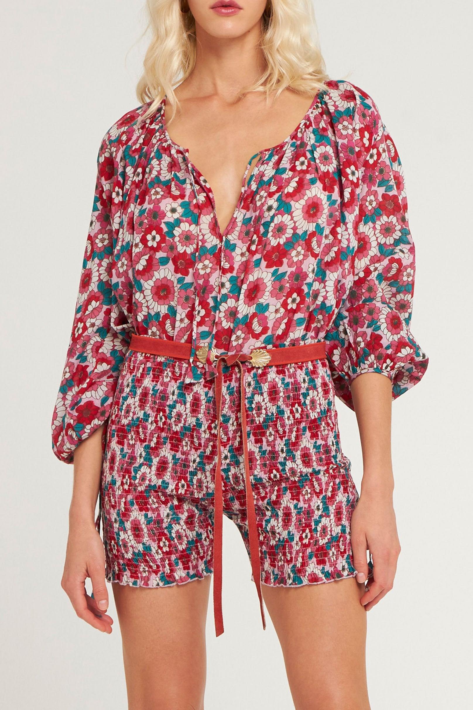 Blouse Blossom imprimée
