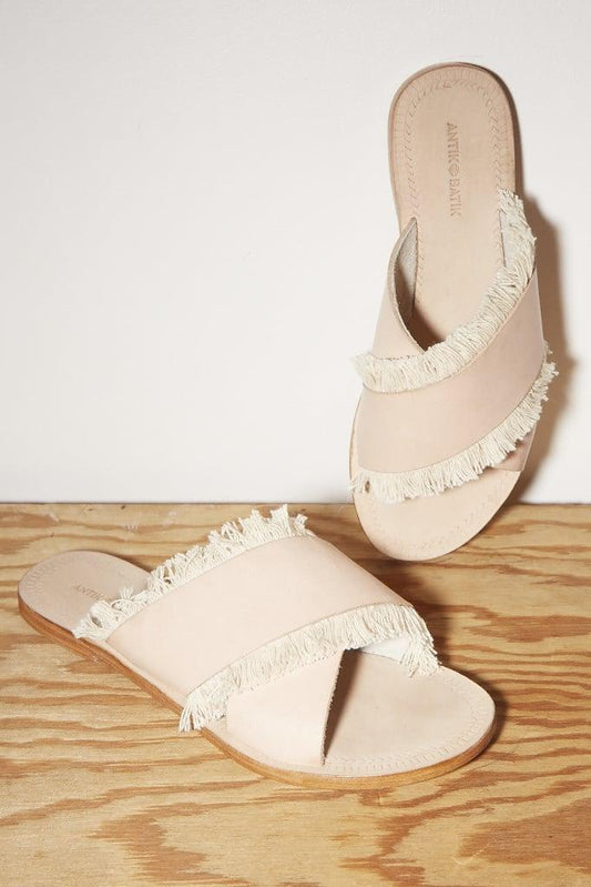 Alba cream sandals