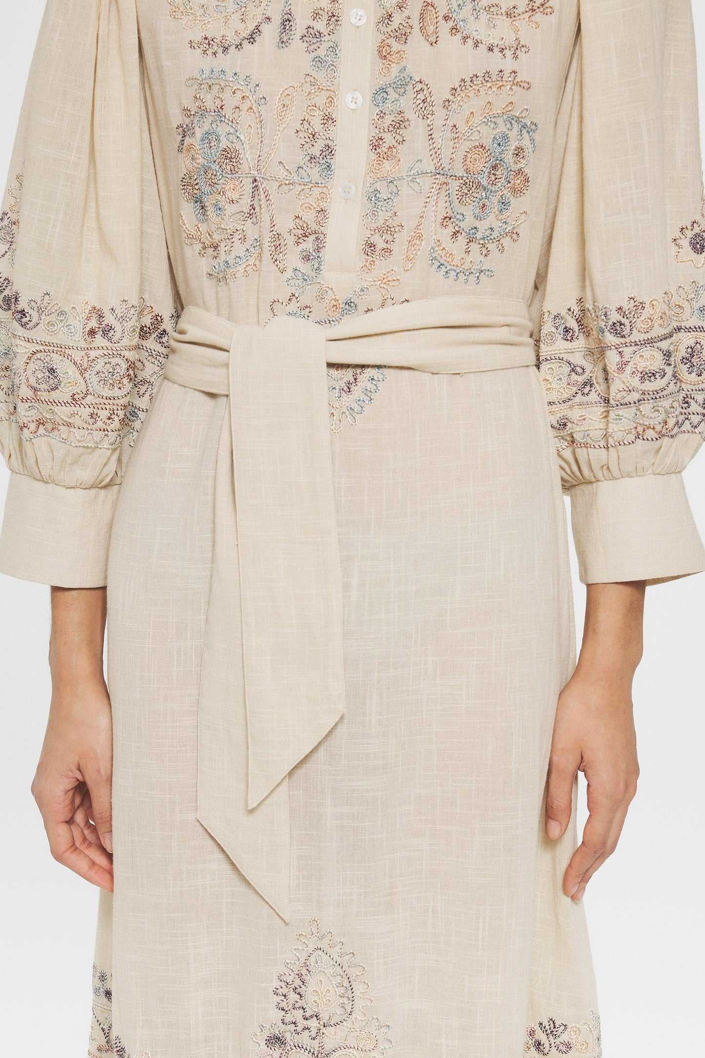 Ziggy Embroidered maxi dress