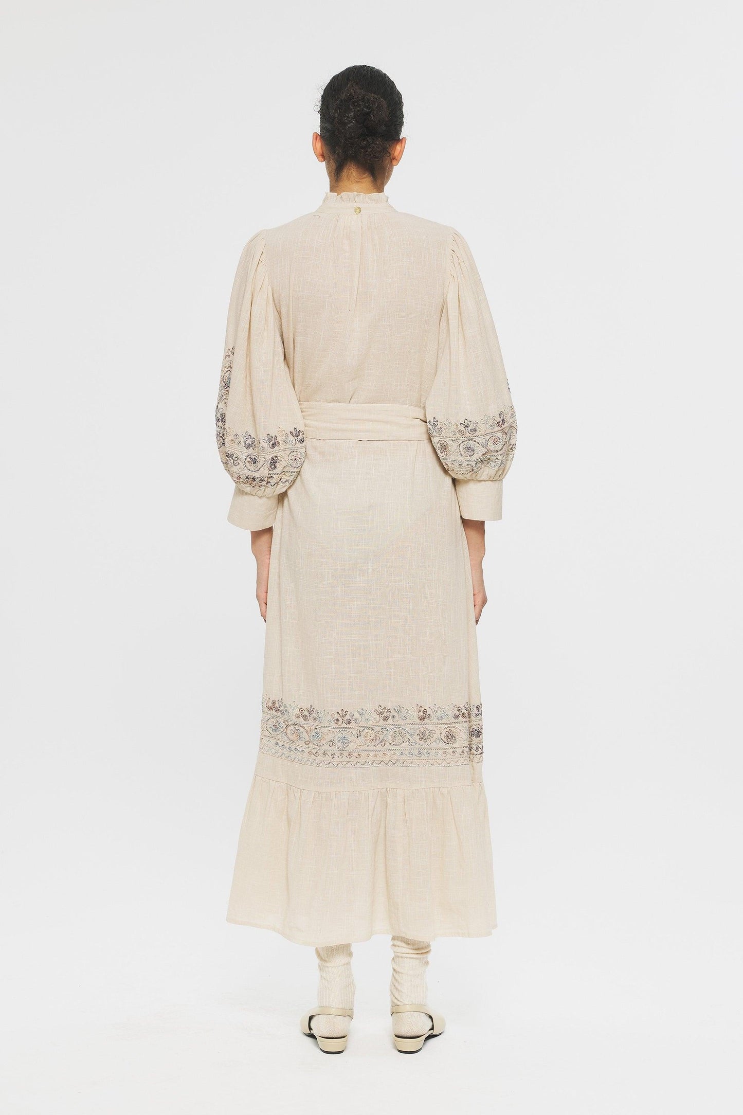 Ziggy Embroidered maxi dress