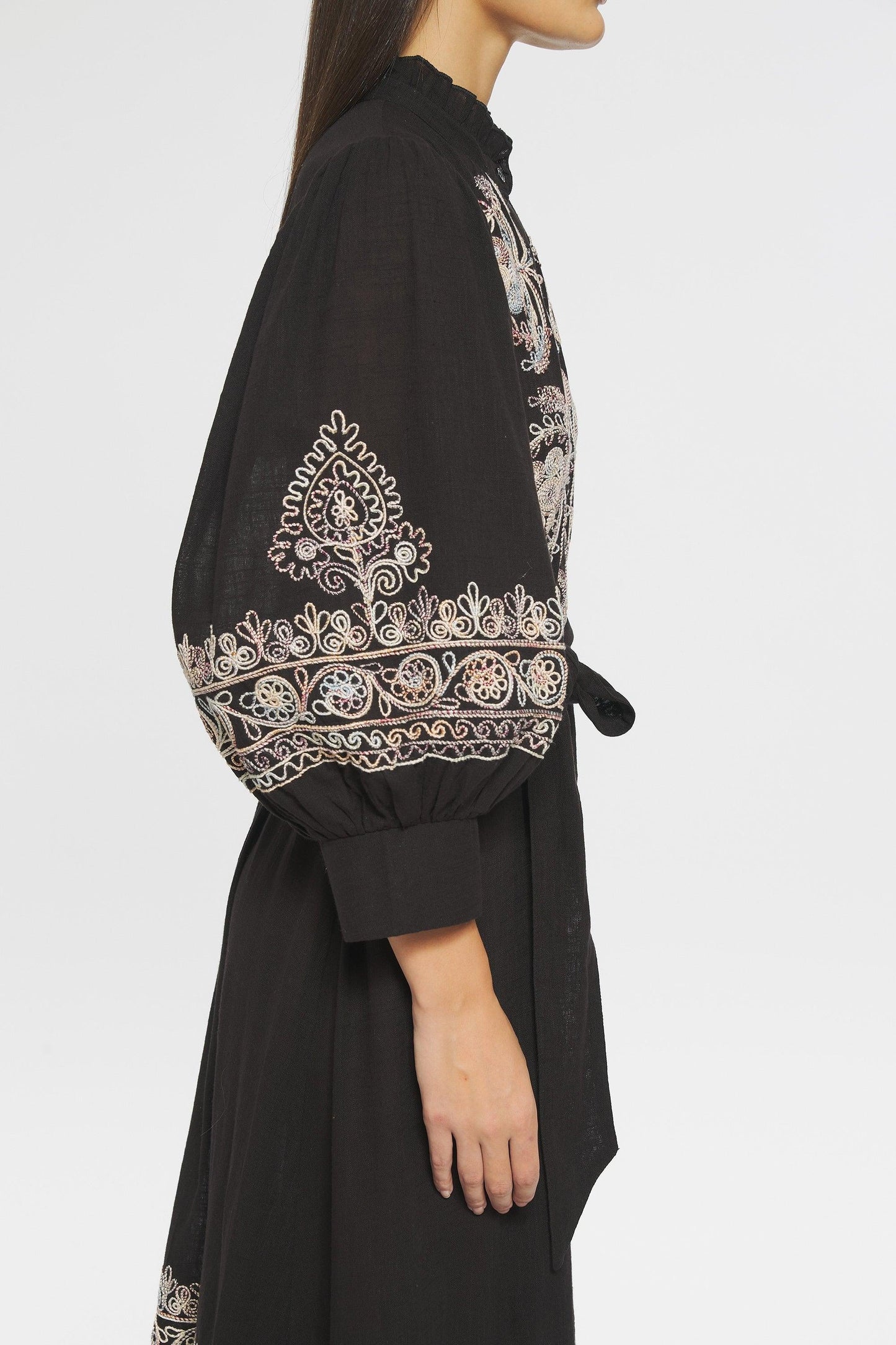 Ziggy Embroidered maxi dress