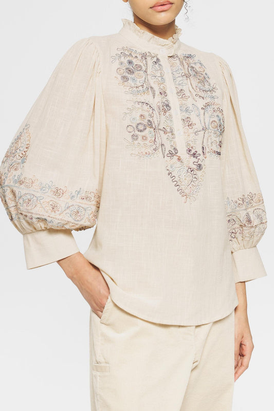 Ziggy Embroidered blouse