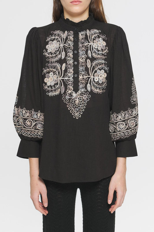 Ziggy Embroidered blouse