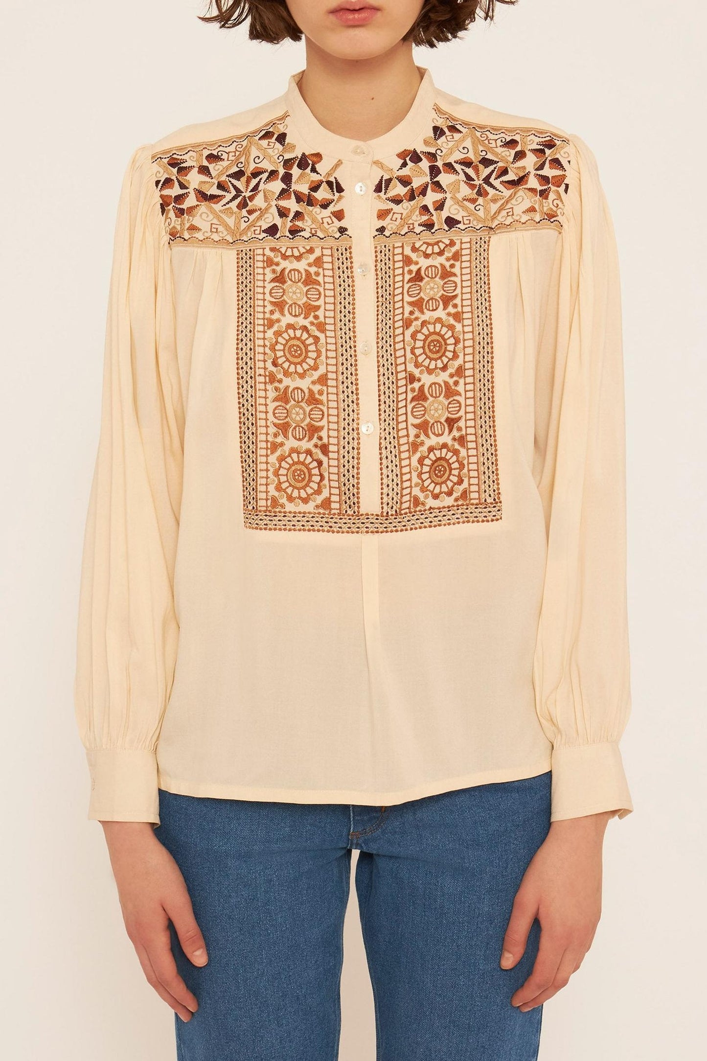 Bettina embroidered blouse