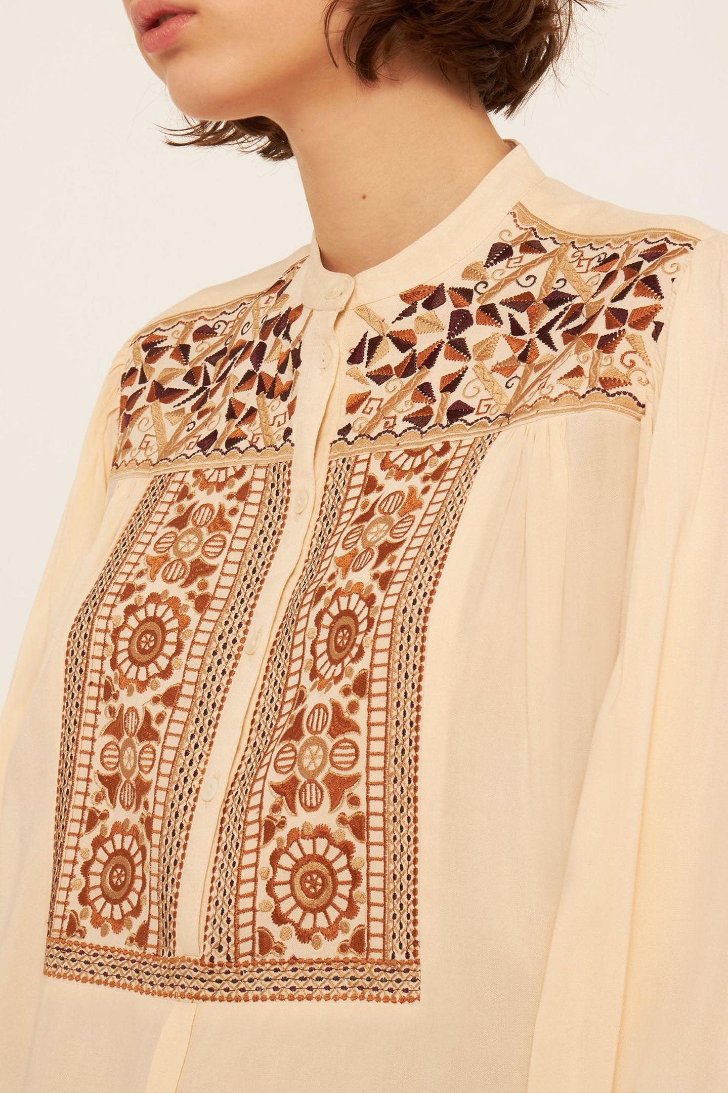 Bettina embroidered blouse