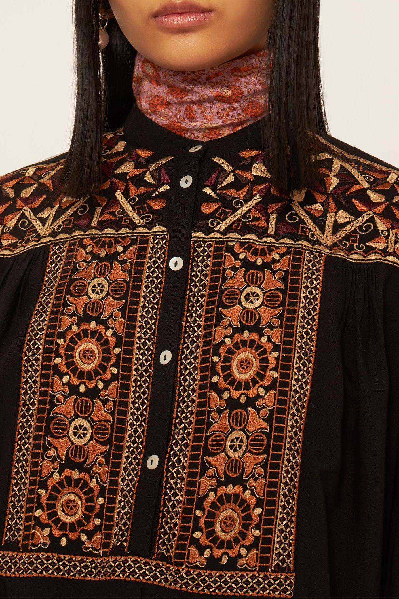 Bettina embroidered blouse
