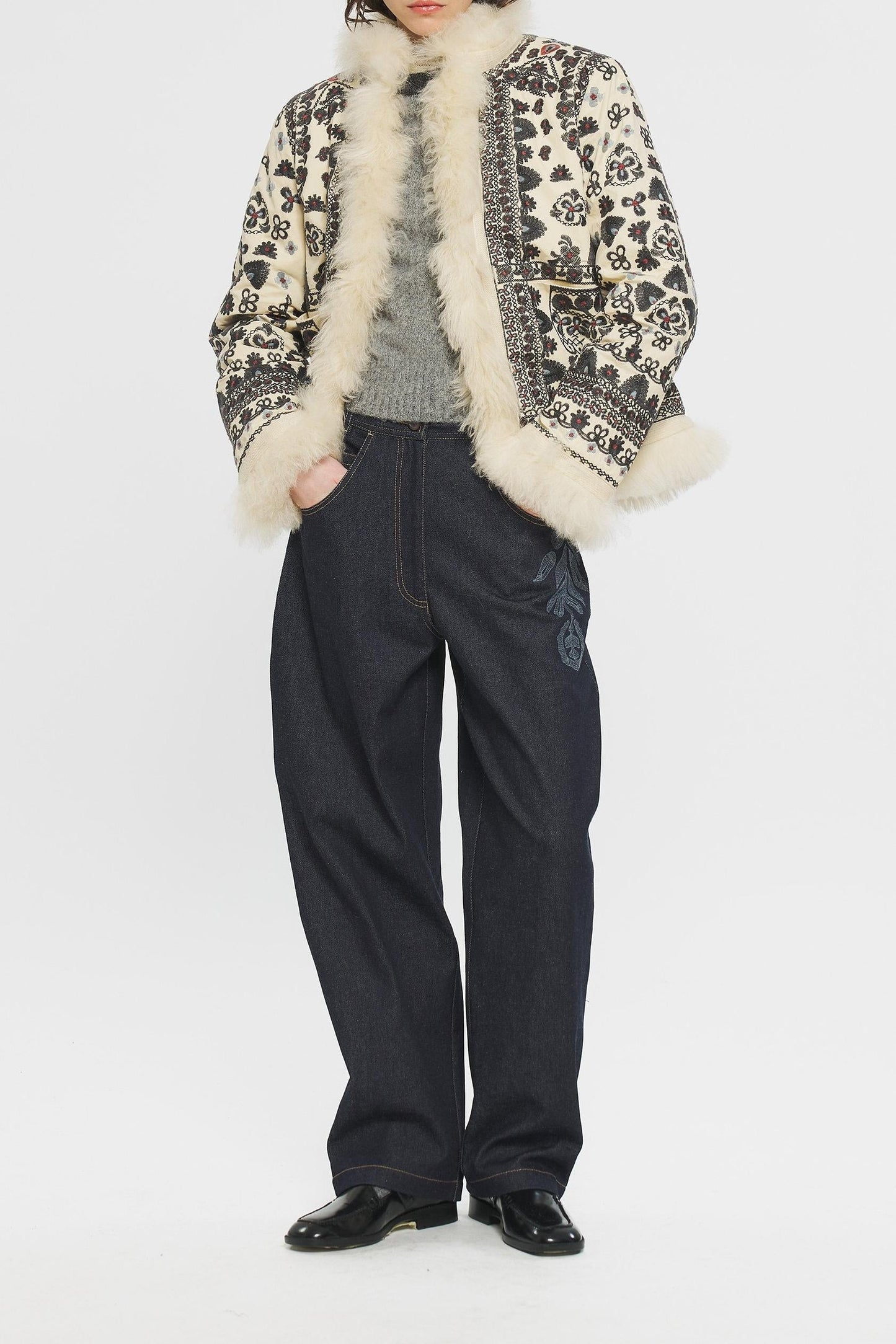 Sandor Embroidered jacket
