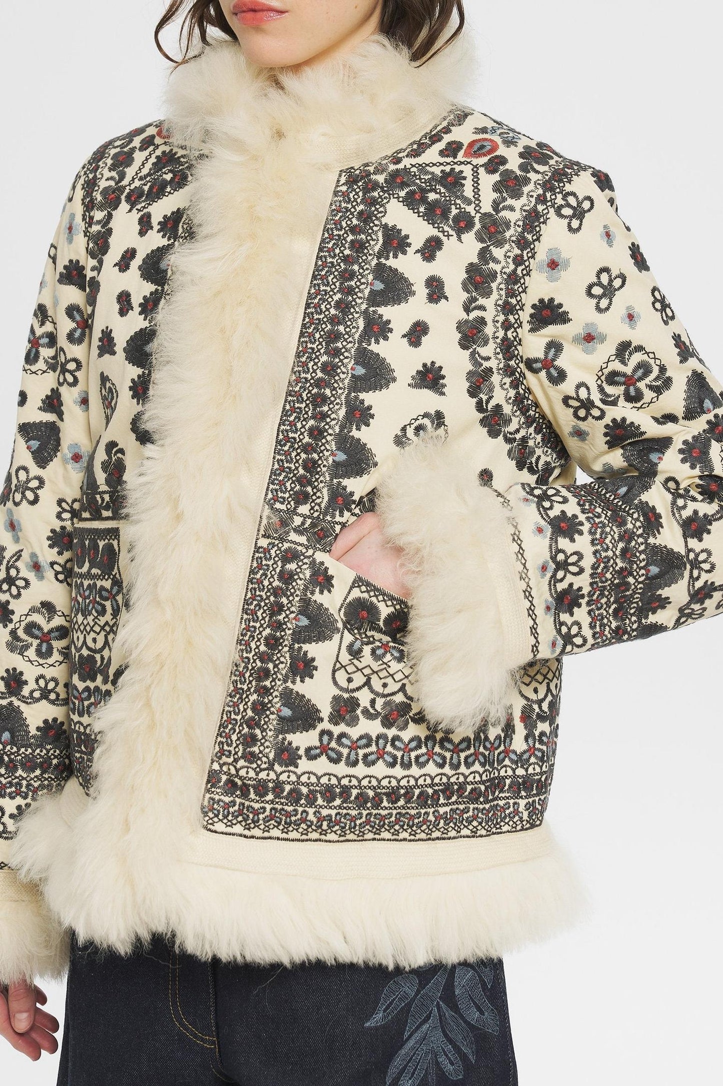 Sandor Embroidered jacket