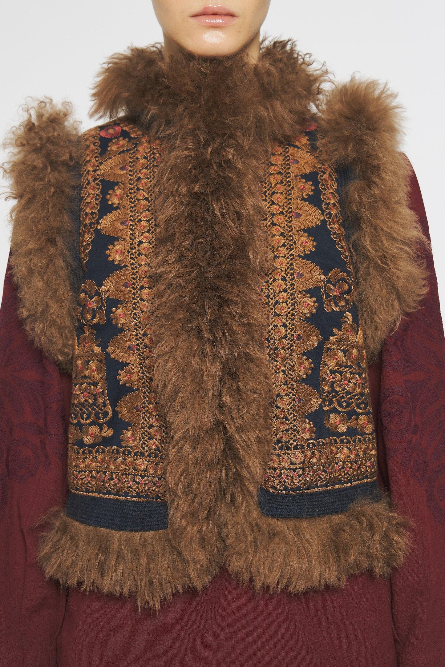 Sandor Embroidered gilet