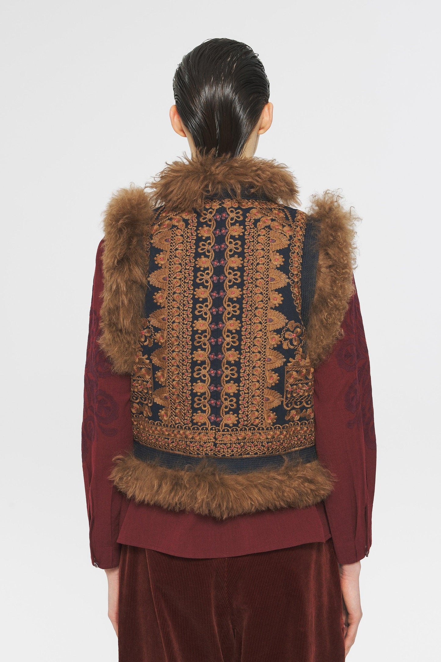 Sandor Embroidered gilet